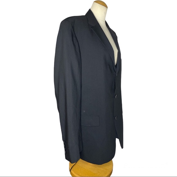 Men's Black Blazer - Picture 2 of 3